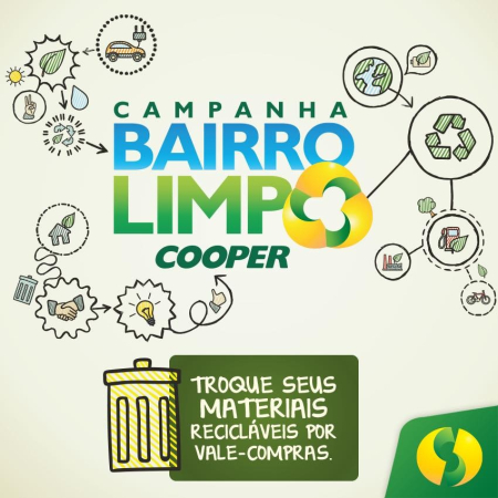 Cooper comemora resultados da campanha Bairro Limpo