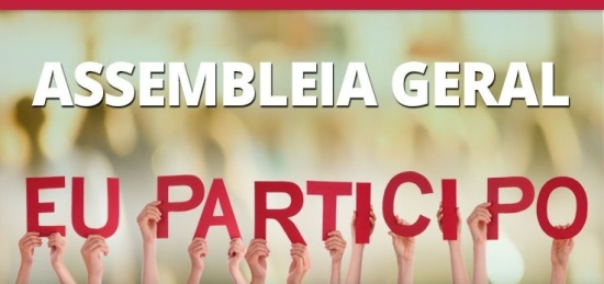 Participe da Assembleia Geral e conhe�a os resultados de 2017 e os planos para 2018