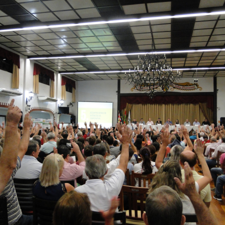 Mais de 480 cooperados participaram da Assembleia Geral Ordin�ria da Cooper