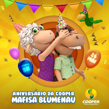 Cooper comemora 27� anivers�rio da filial Mafisa Blumenau