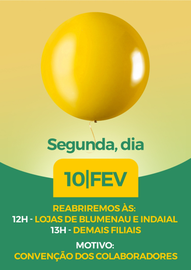 Cooper realiza convenção inédita para os 3 mil colaboradores: Com isso, no dia 10/2, as lojas abrirão mais tarde
