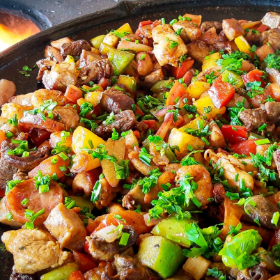 Entrevero de pinh�o