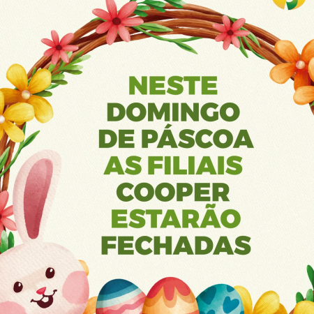 Cooper estar� fechada no domingo de P�scoa (4/4)