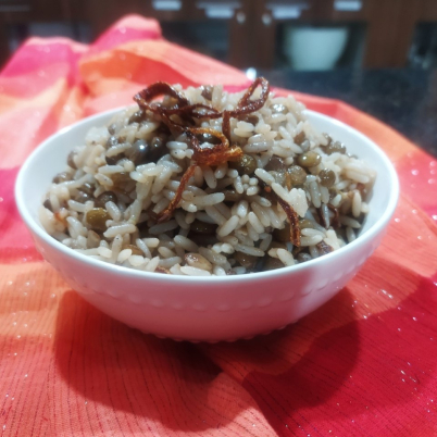 Arroz com Lentilha 