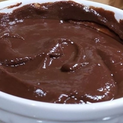 Brigadeiro de colher com biomassa de banana verde