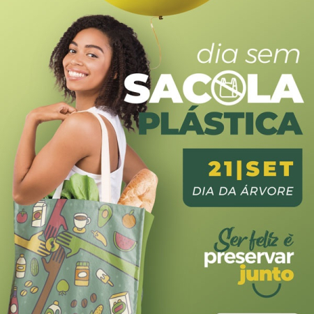 Dia sem sacola e distribui��o de mudas marcam o Dia da �rvore