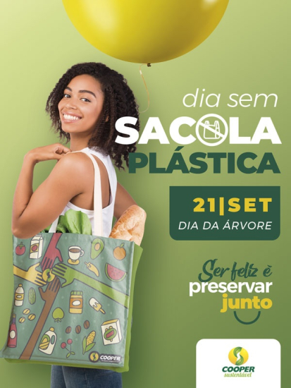 Dia sem sacola e distribuição de mudas marcam o Dia da Árvore