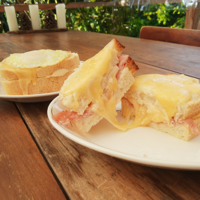 Croque monsieur e madame 