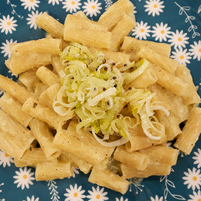 Penne ao creme alho por�