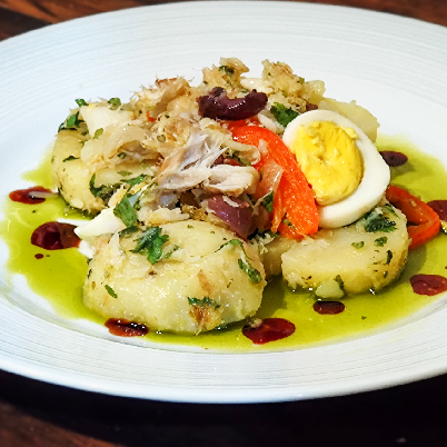 Bacalhau a gomes de s�