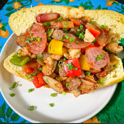 Entrevero de pinh�o com bacon