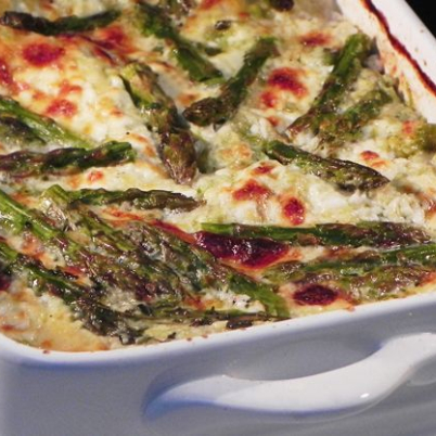 P�o quente de aspargos