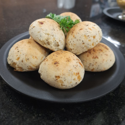 P�o queijo com batata doce