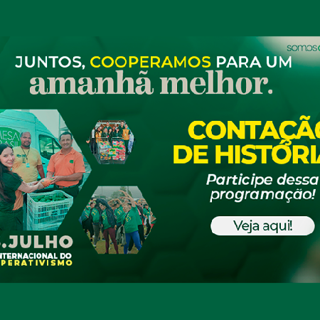 Dia Internacional do Cooperativismo da Rede Cooper ser� neste fim de semana (6 e 7/7)