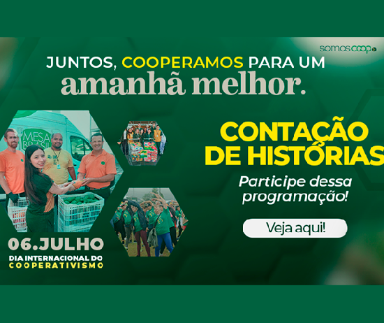 Dia Internacional do Cooperativismo da Rede Cooper ser� neste fim de semana (6 e 7/7)