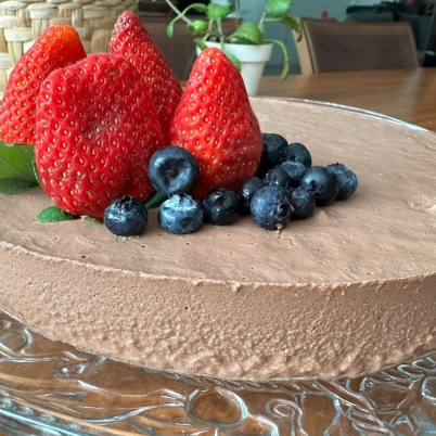 Torta mousse de ma��
