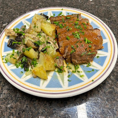 Paleta bovina na cerveja