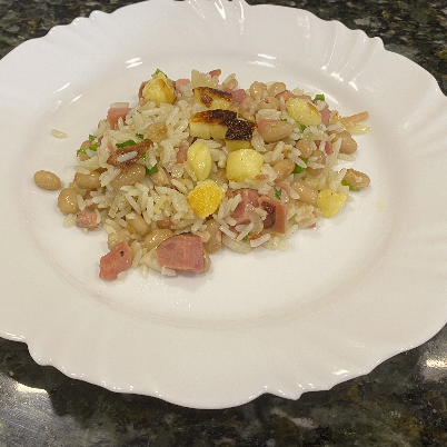 Baião de dois a moda da Cooper