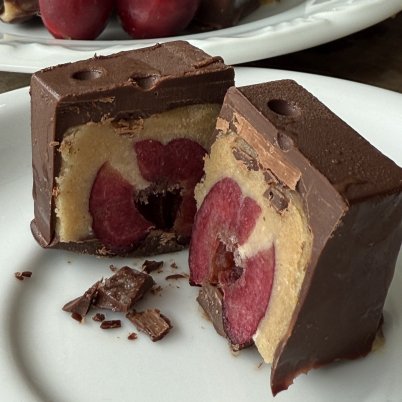 Bombom de cereja fit