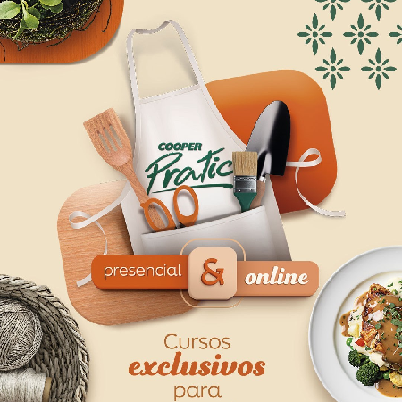 Cooper Pratic - Cursos presenciais impulsionam a criatividade  