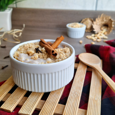 Canjica vegana com pa�oca