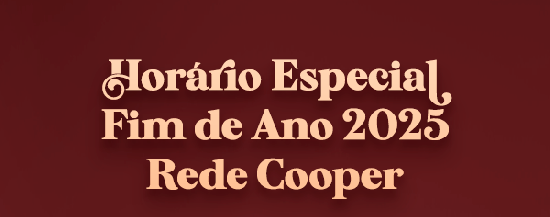 Hor�rios de Fim de Ano - Rede Cooper 2025