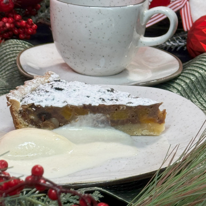 TORTA GRAND-M�RE � Torta de Frutas Secas Francesa