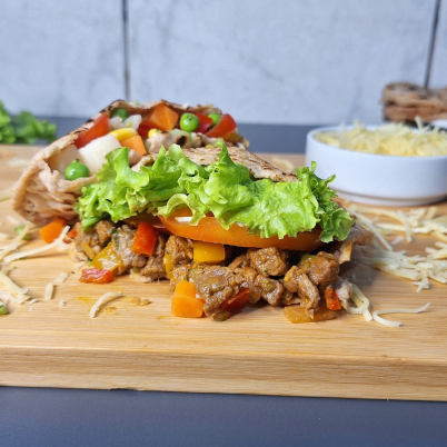 P�ozinho de frigideira recheado