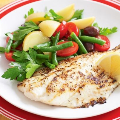 Fil� de panga ao forno