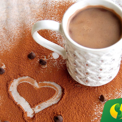 Chocolate quente de Gramado