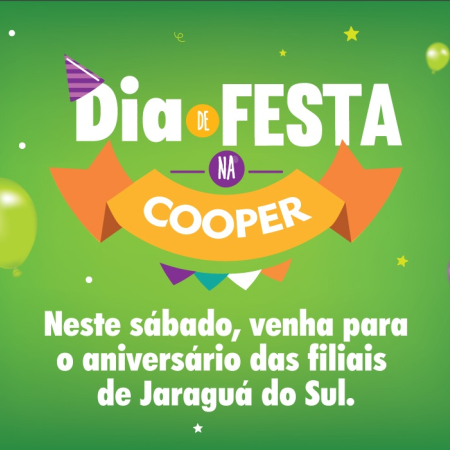 Cooper celebra o terceiro ano em Jaragu� do Sul
