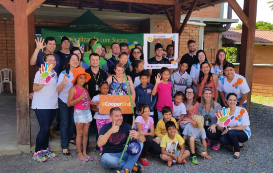 Eventos especiais marcam o encerramento das ações do Dia C desenvolvidas pela Cooper em 2016