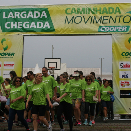 Caminhada e Corrida Movimento Cooper abre inscri��es para a etapa Jaragu� do Sul